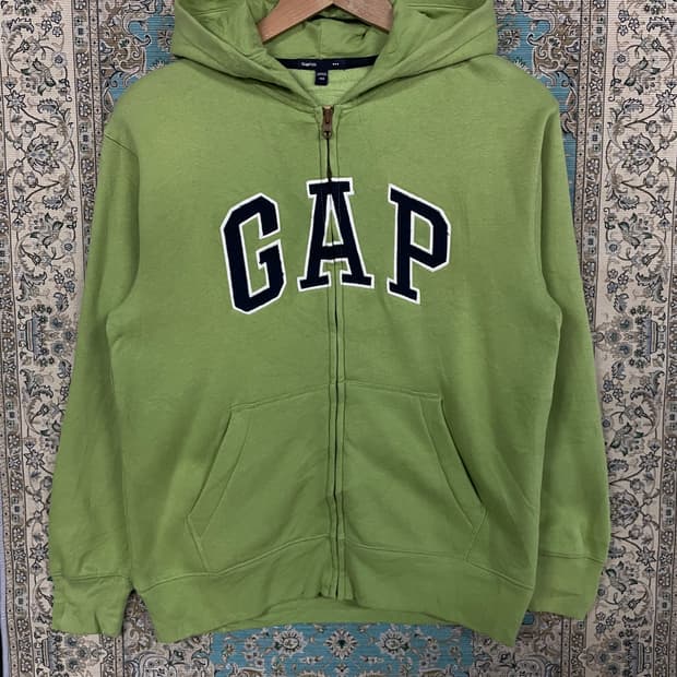 갭 레어 희귀 그린 후드집업1685