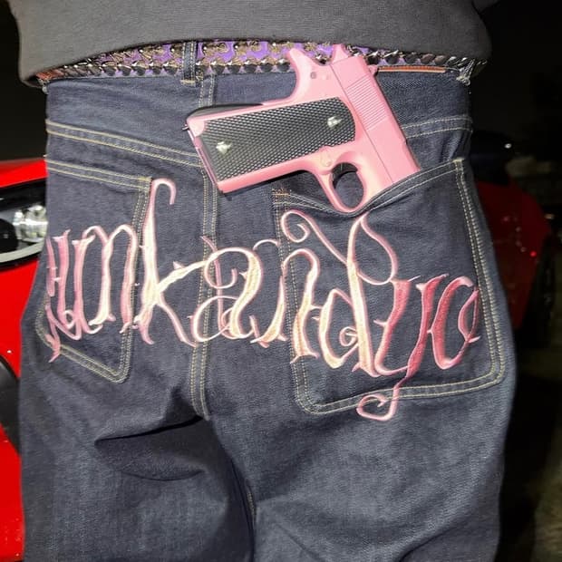 펑크앤요 PINK STFU JEANS 32
