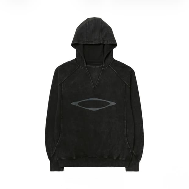 미스치프 Mischief 블리치드 풀오버 후드 블랙