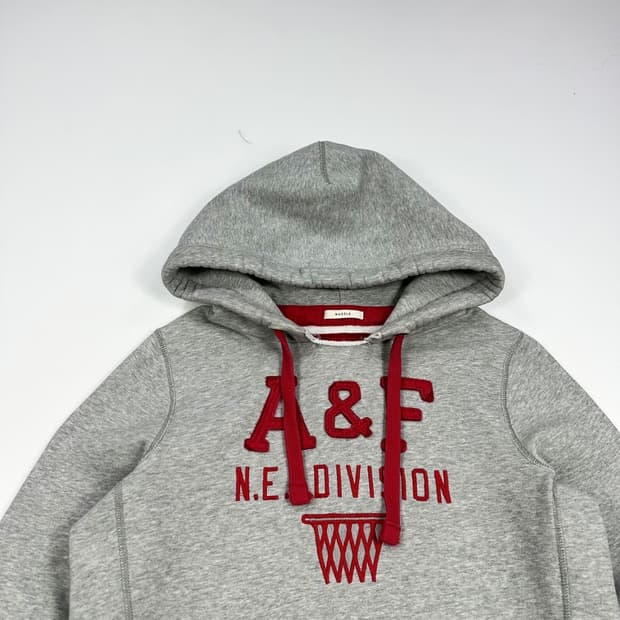아베크롬비 A&F 피치 그레이 후드티 (S)