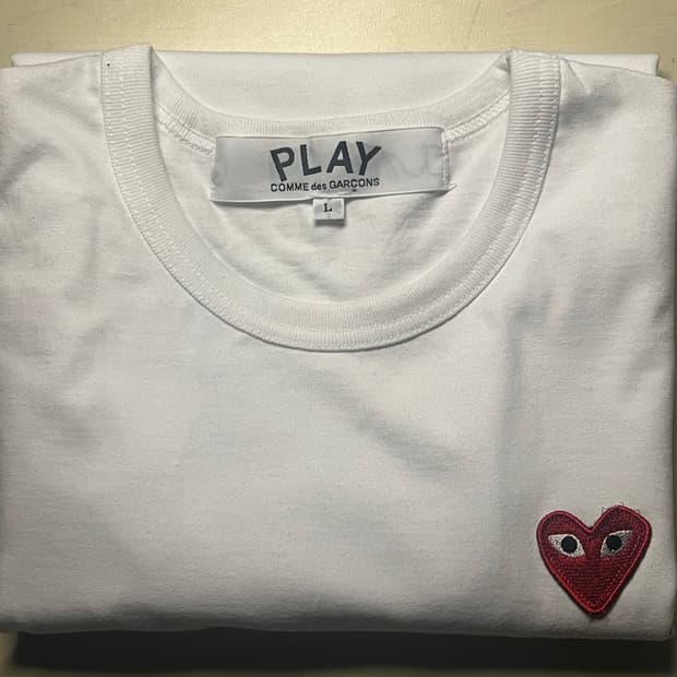 꼼데가르송 반팔 L