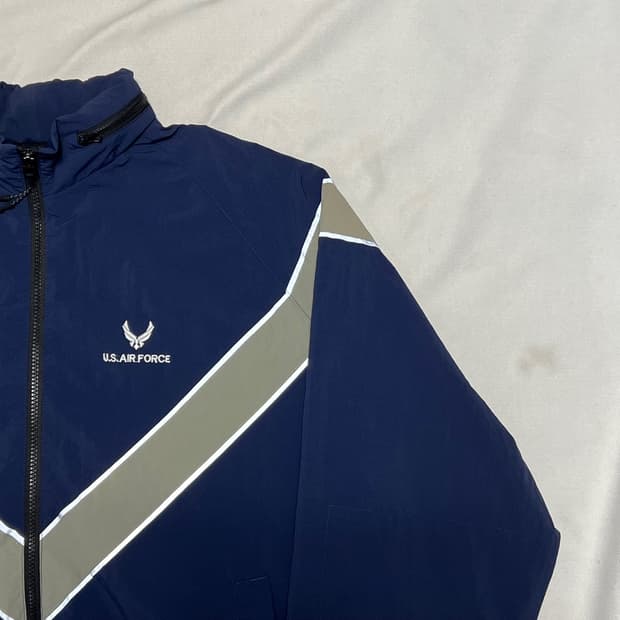 XXL IPFU U.S AIR FORCE 미공군 바람막이 자켓
