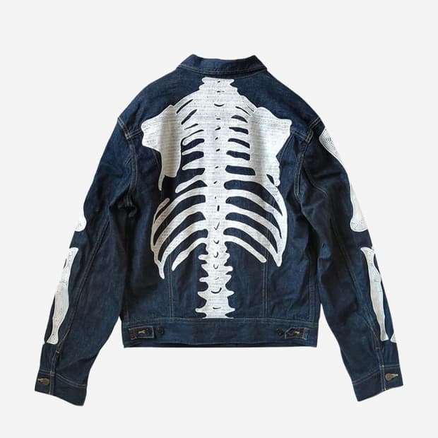 캐피탈 본 데님자켓