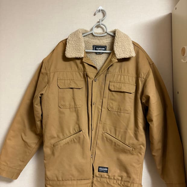 The Worth Now 양털 카라 워크 자켓 L