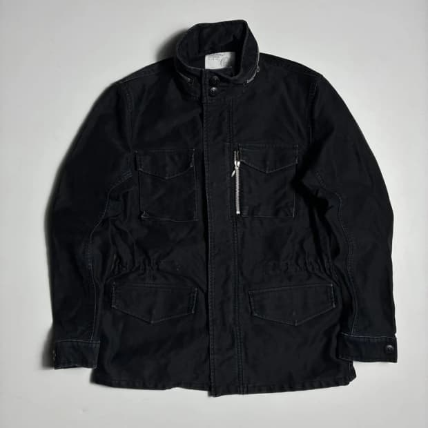 SANDINISTA 하이넥 멀티 포켓 유틸리티 자켓 R3169