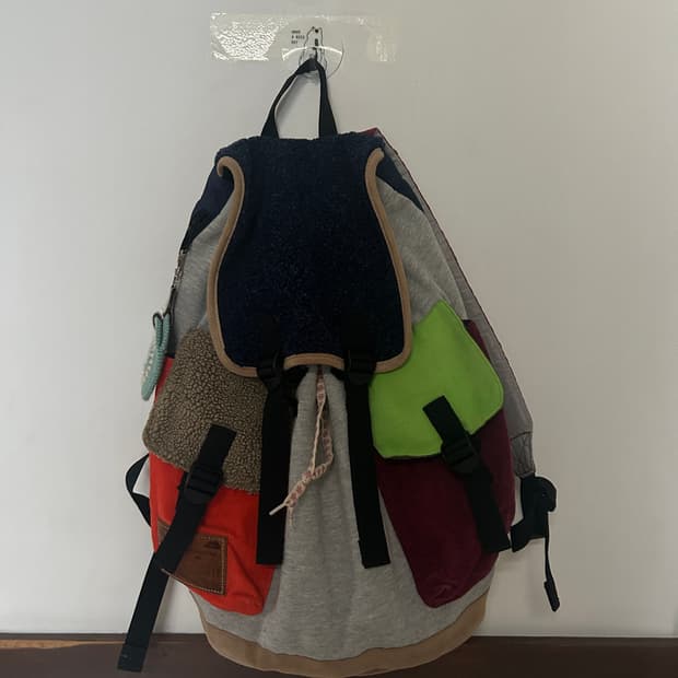 패치워크 백팩 