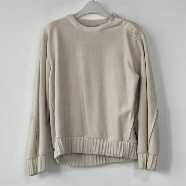 오브제 버튼 포인트 벨루어 탑