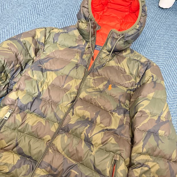 폴로 랄프로렌 경량패딩 패커블 점퍼 덕다운 경량