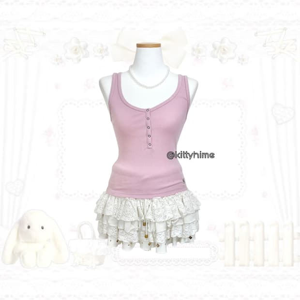 Abercrombie & Fitch 아베크롬비 피치 딱붙 골지탑 아베나시