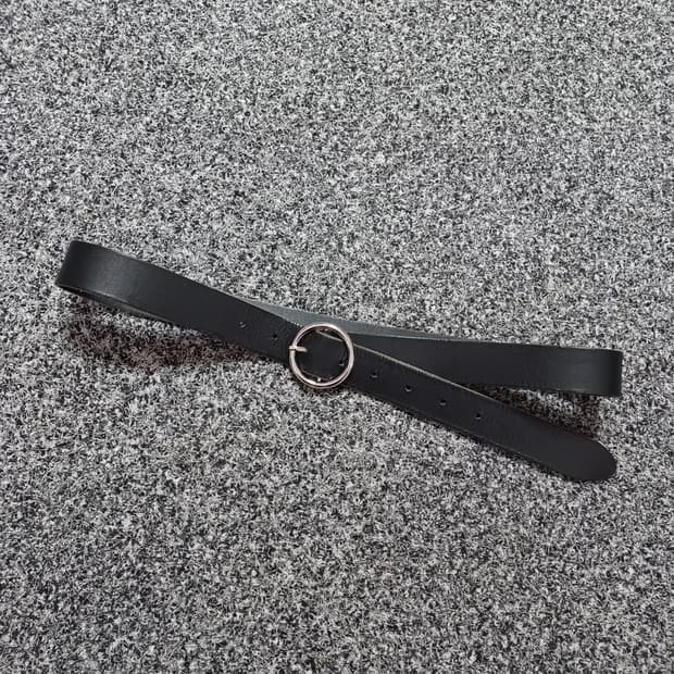 vintage leather belt 