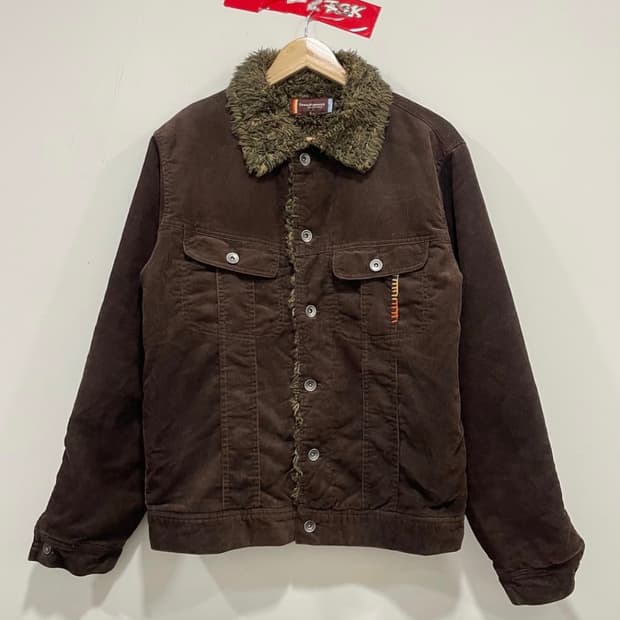 T&C surf 코튜로이 쉐르파 자켓