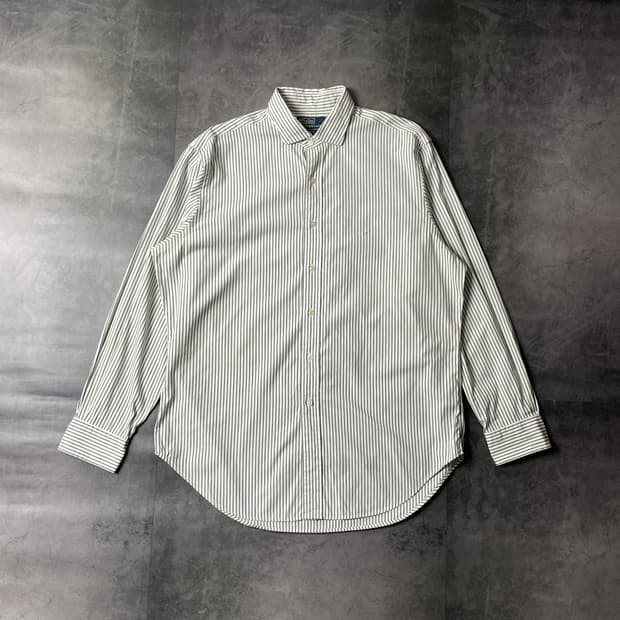 RALPH LAUREN 랄프로렌 빈티지 스트라이프 코튼셔츠 A00324