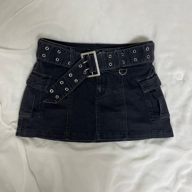 어반아웃피터스🇺🇸블랙 카고 스커트 S
