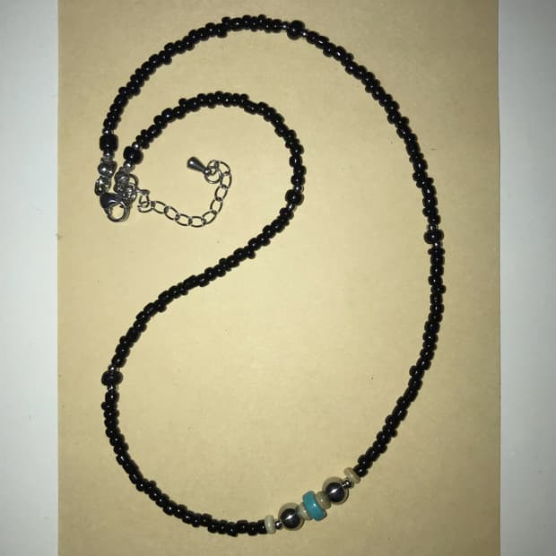 only one) 빈티지 써지컬 목걸이