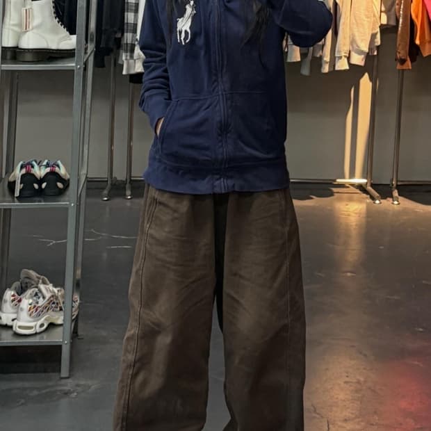 폴로랄프로렌 빅포니 후드집업 A3373