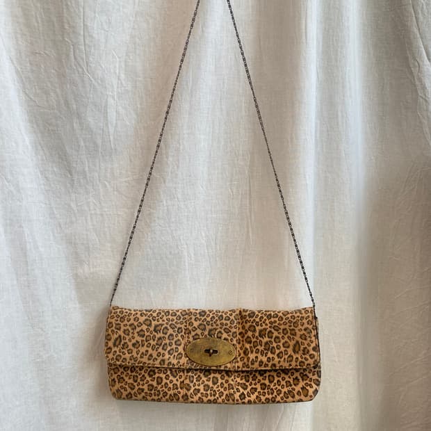 레오파드 크로스백&클러치백