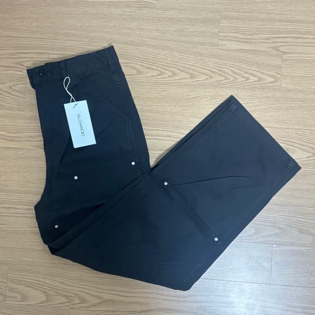 슬로우애시드 더블니 카펜터 팬츠 새옷 (허리 31)