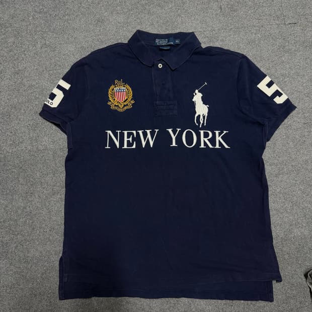 폴로 랄프로렌 치프키프 빅포니 뉴욕 네이비 카라티 XL