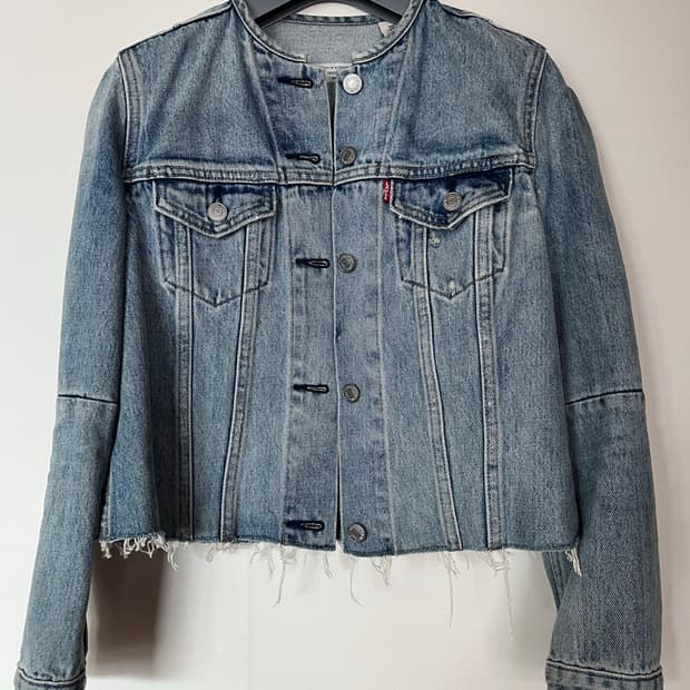 리바이스 여성용 알터드 트러커 재킷 XS