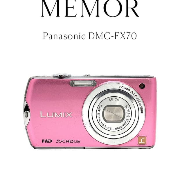 뽀용느낌 작례🤍Panasonic DMC-FX70 파나소닉 디카 카메라