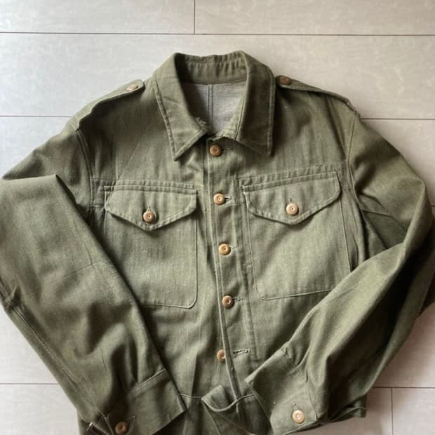 1951년 영국군 배틀 드레스 데님 자켓(105상당)