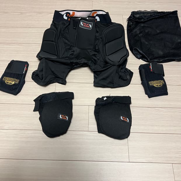 스키·스노우보드 보호대 풀세트 | 엉덩이/골반·무릎·손목 | 안전장비