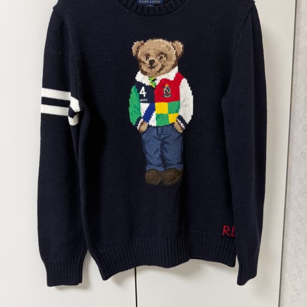 폴로랄프로렌 곰돌이 니트