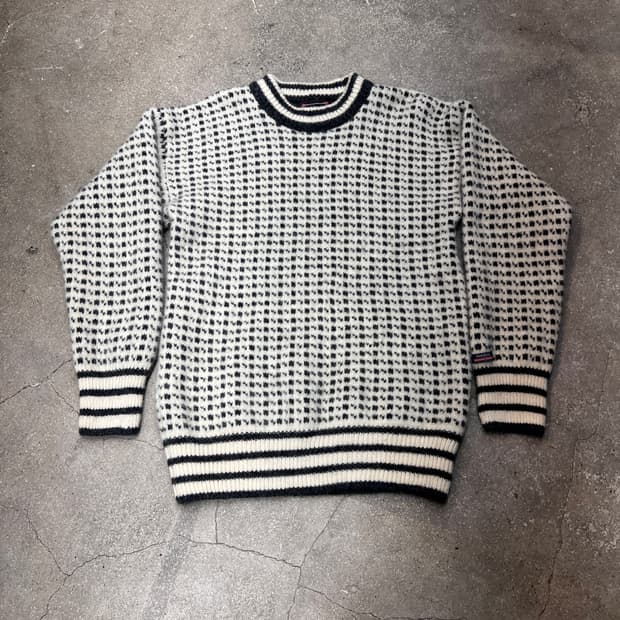 Norwool 버드아이 울 스웨터