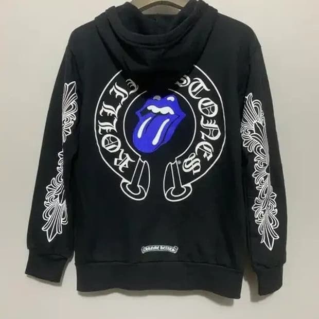 (구매) 크롬하츠 롤링스톤즈 후드집업 M 사이즈