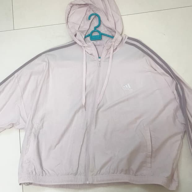 아디다스 바람막이 핑크