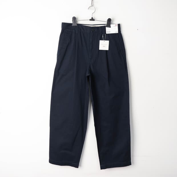 30/새상품 유니클로 JW앤더슨 턱 와이드 치노팬츠