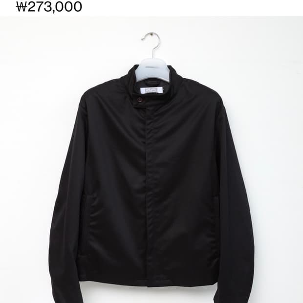 [4] 해칭룸 25FW 모노자켓 블랙