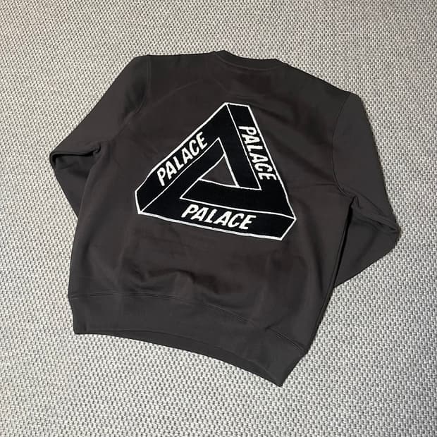팔라스 셔닐 트라이퍼그 스웨트셔츠