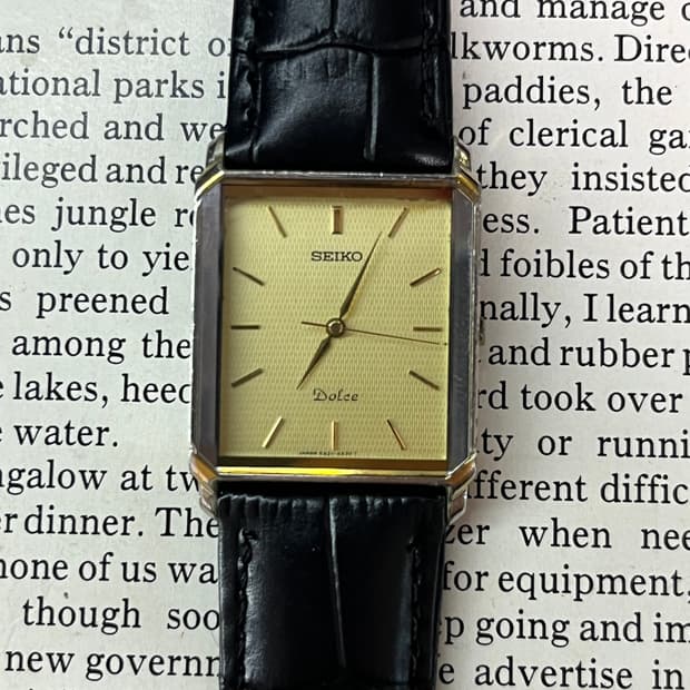  SEIKO DOLCE 드레스 쿼츠