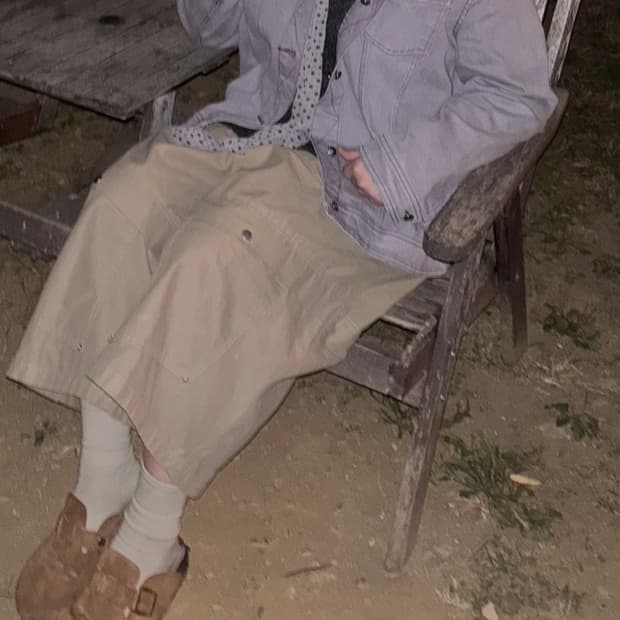 빈티지 얼룩말 퍼플 리버시블 청자켓