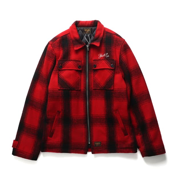 FUCT Plaid Zip Jacket