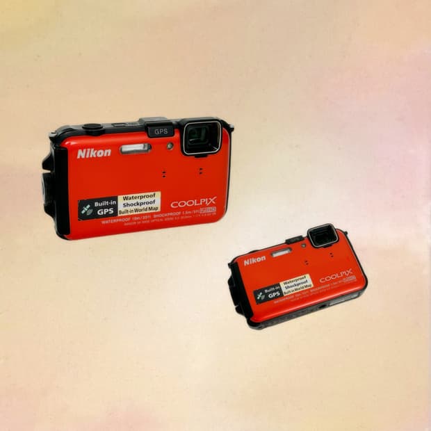 레어!) 니콘 쿨픽스 aw100 Coolpix 빈티지 디카