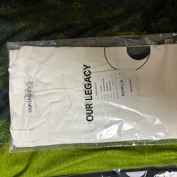 아워레가시 워크샵 반팔 화이트 xl
