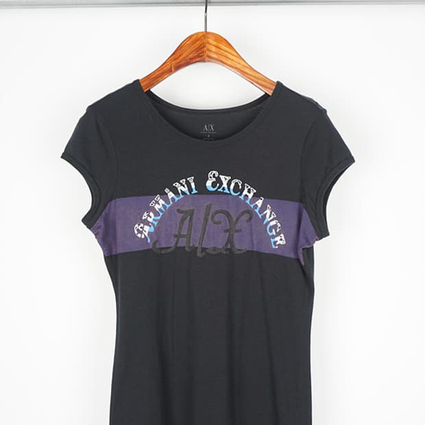 ARMANI EXCHANGE color block T-shirt