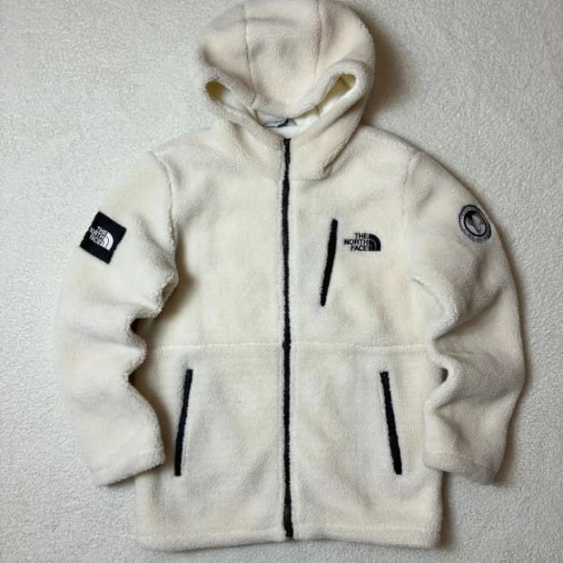 노스페이스 10's 리모 패치드 후리스 후디 자켓 PN6408