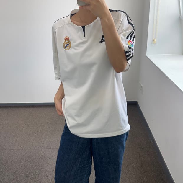 Adidas 아디다스 레알마드리드 홈 유니폼 축구 반팔 져지