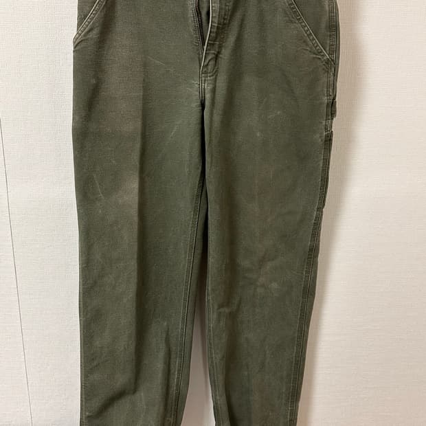 칼하트 빈티지 b11 카펜터 워크 팬츠 모스그린 34-36