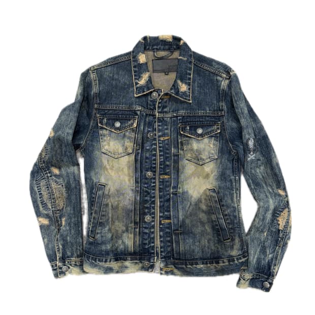 Hiromu Takahara repaired denim jacket