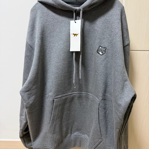 메종 폭스헤드 컴포드후드 새상품