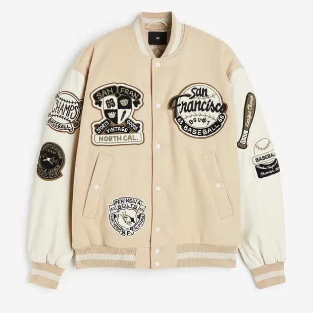 바시티 자켓 (새상품)