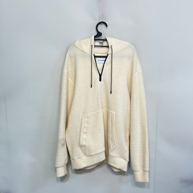 솔리드옴므 뽀글이 하프 집업 105