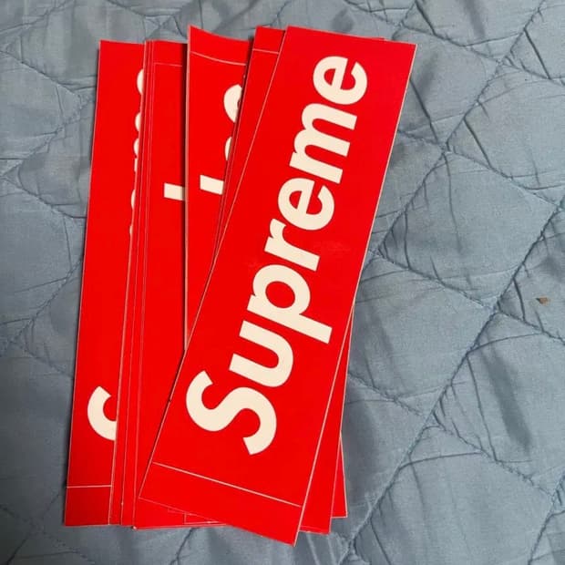 슈프림 스티커 11장