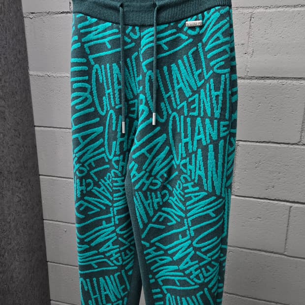 백화점판 / 샤넬 캐시미어 멀티로고 조거팬츠