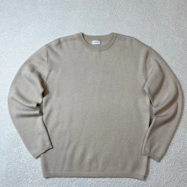 쿠어 Coor 탑필 울 라운드 니트 PN6252