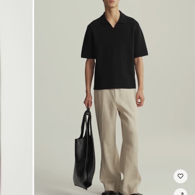 Cos 코스 남성 린넨 팬츠 새상품 43 정가 19만원